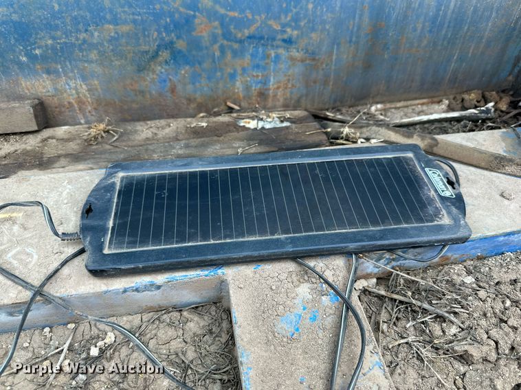 image for item DQ1369 1974 Schwartz  drop deck equipment trailer