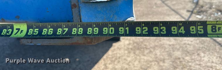 image for item DQ1369 1974 Schwartz  drop deck equipment trailer