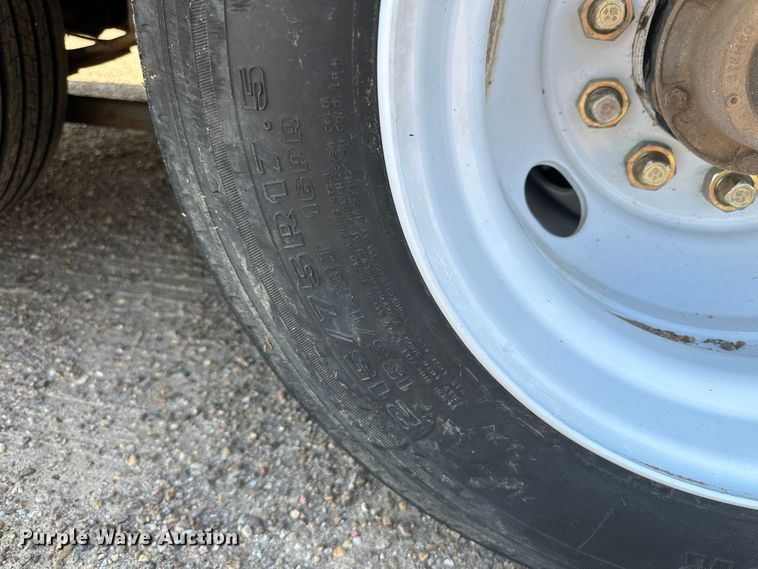 image for item DQ1369 1974 Schwartz  drop deck equipment trailer