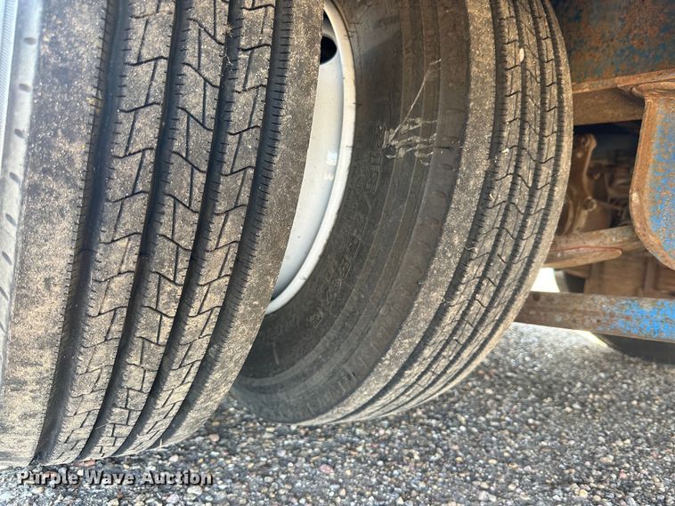 image for item DQ1369 1974 Schwartz  drop deck equipment trailer