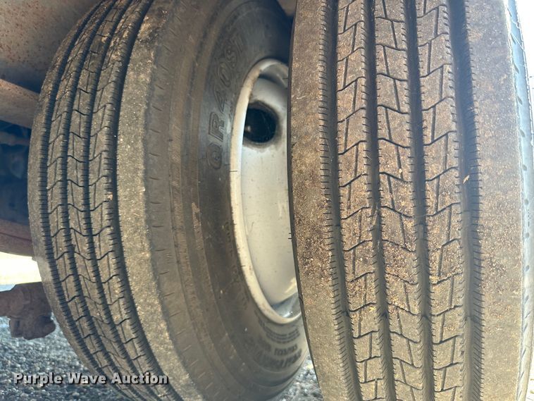 image for item DQ1369 1974 Schwartz  drop deck equipment trailer