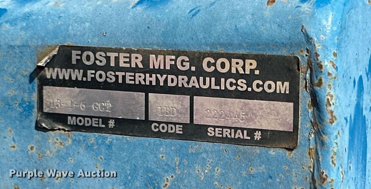 image for item DQ1369 1974 Schwartz  drop deck equipment trailer