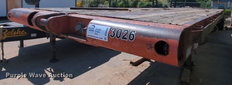 image for item DR6986 1985  Flatbed trailer