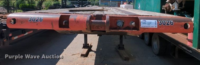 image for item DR6986 1985  Flatbed trailer