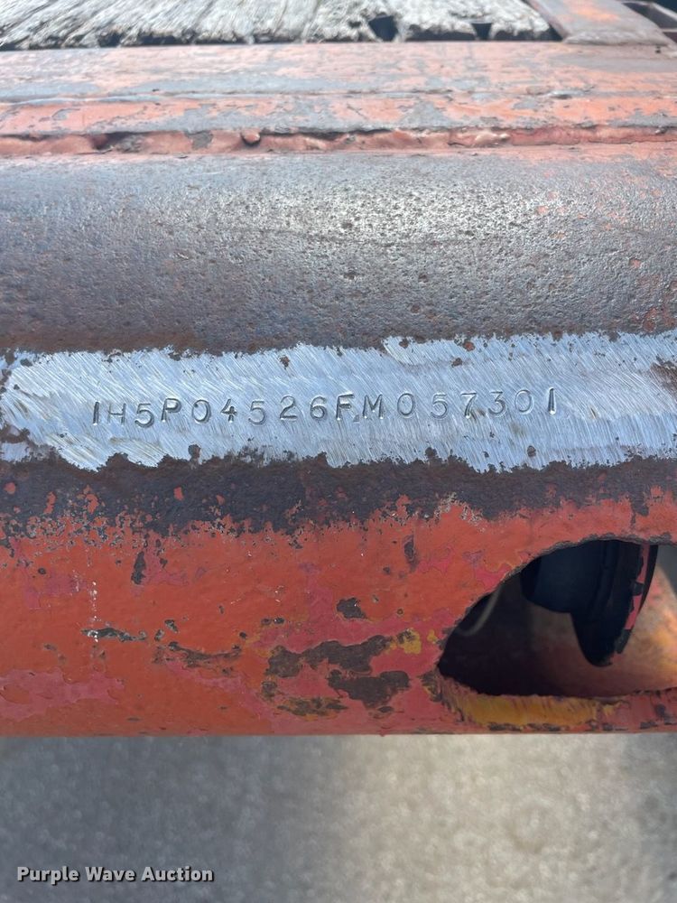 image for item DR6986 1985  Flatbed trailer