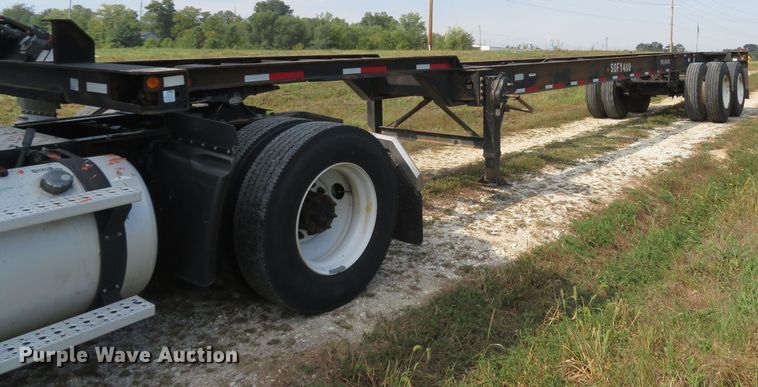 image for item FB9859 2015 Southern Fabrication Specialties  container trailer