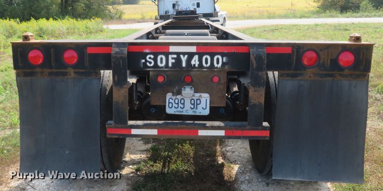 image for item FB9859 2015 Southern Fabrication Specialties  container trailer