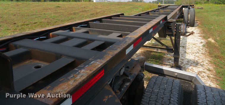 image for item FB9859 2015 Southern Fabrication Specialties  container trailer