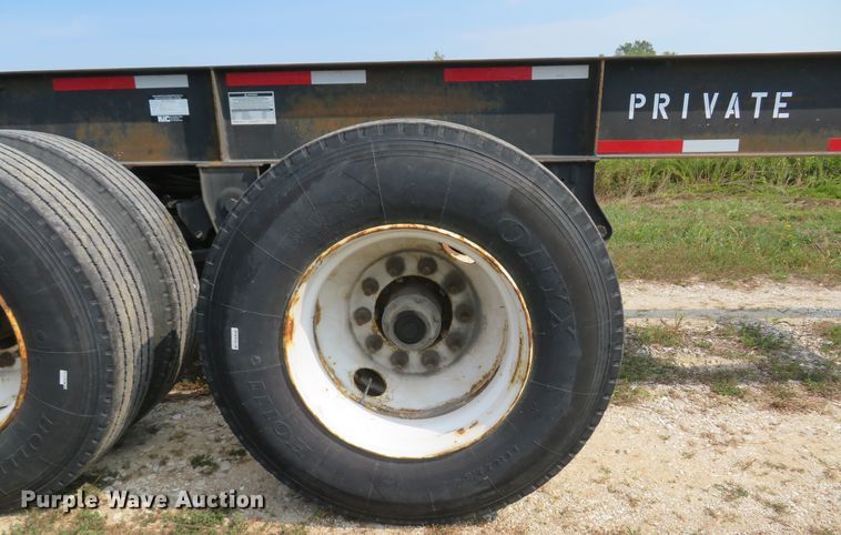 image for item FB9859 2015 Southern Fabrication Specialties  container trailer