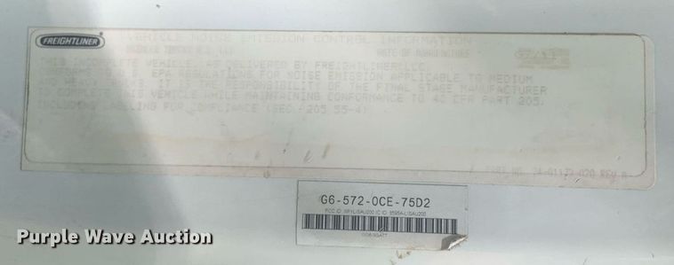 image for item LH9768 2012 Freightliner Business Class M2  utility / service truck