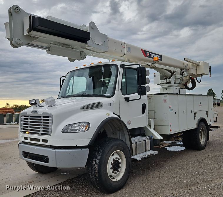 image for item LM9150 2015 Freightliner Business Class M2  bucket truck