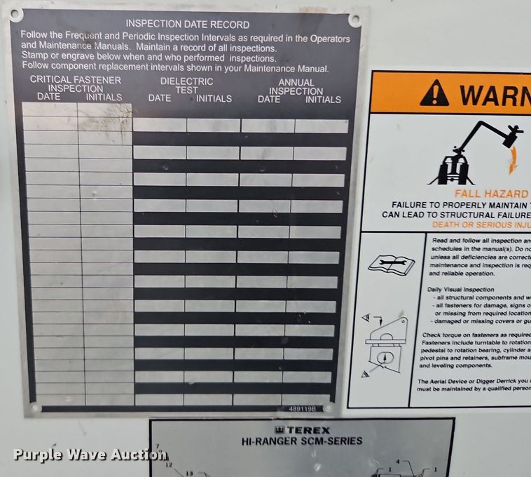 image for item LM9150 2015 Freightliner Business Class M2  bucket truck