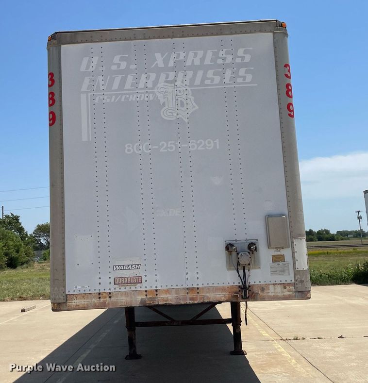 image for item LS9308 1999 Wabash DVCVHPC  dry van trailer