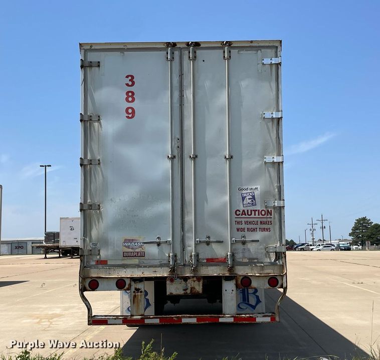 image for item LS9308 1999 Wabash DVCVHPC  dry van trailer