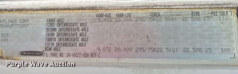 image for item LV9038 1997 Freightliner FLD  semi truck