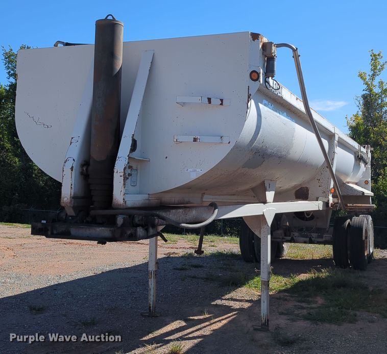 image for item LY9359 2014 Armor Lite SHD-32  end dump trailer