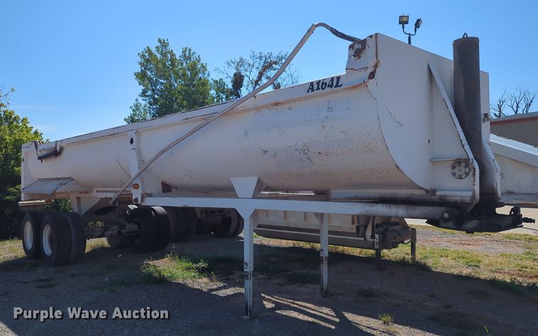 image for item LY9359 2014 Armor Lite SHD-32  end dump trailer