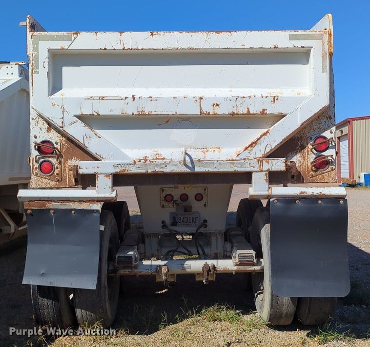 image for item LY9359 2014 Armor Lite SHD-32  end dump trailer