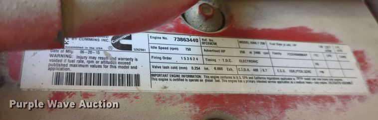 image for item LY9426 2016 International 4300 rollback truck