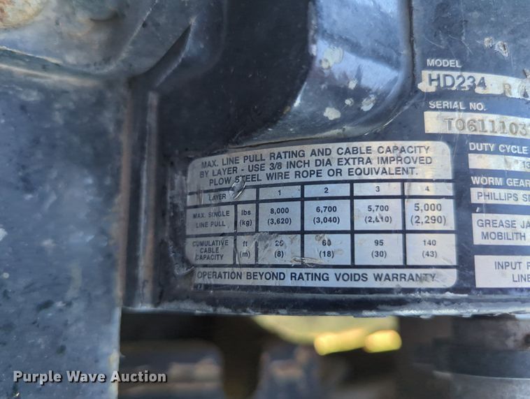 image for item LY9430 2005 Sterling Acterra rollback truck