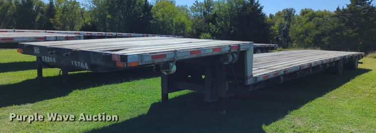 image for item LY9431 2011 Transcraft DTL-2100 drop deck equipment trailer