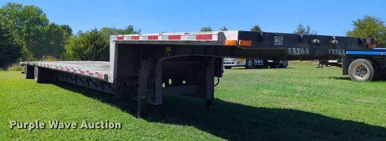 image for item LY9431 2011 Transcraft DTL-2100 drop deck equipment trailer