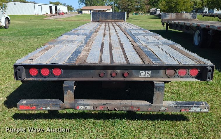 image for item LY9431 2011 Transcraft DTL-2100 drop deck equipment trailer