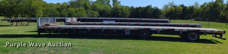 image for item LY9431 2011 Transcraft DTL-2100 drop deck equipment trailer