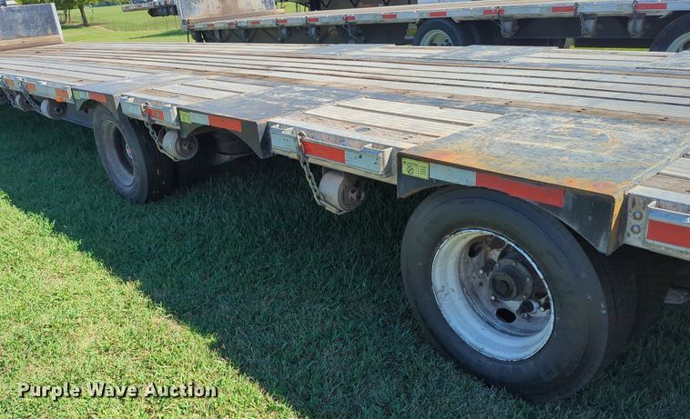 image for item LY9431 2011 Transcraft DTL-2100 drop deck equipment trailer