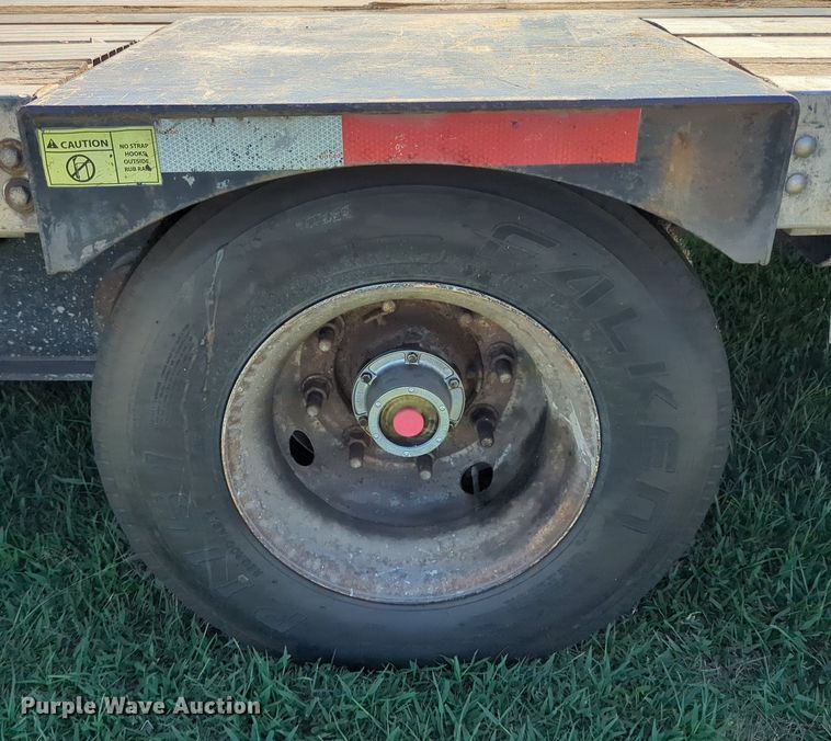 image for item LY9431 2011 Transcraft DTL-2100 drop deck equipment trailer