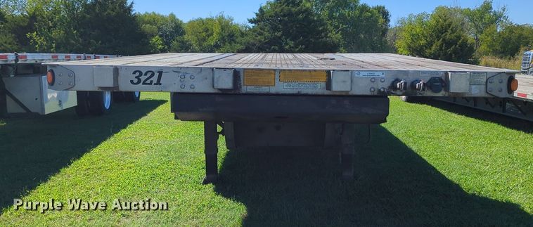 image for item LY9432 2013 Utility FS2C drop deck equipment trailer