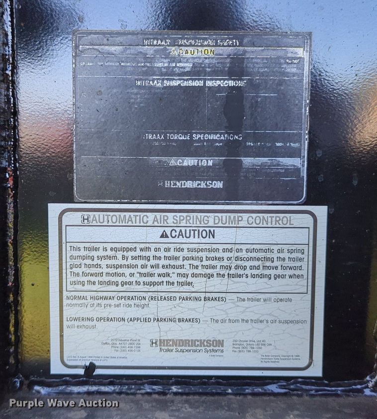 image for item LY9433 2017 Transcraft 554C flatbed trailer