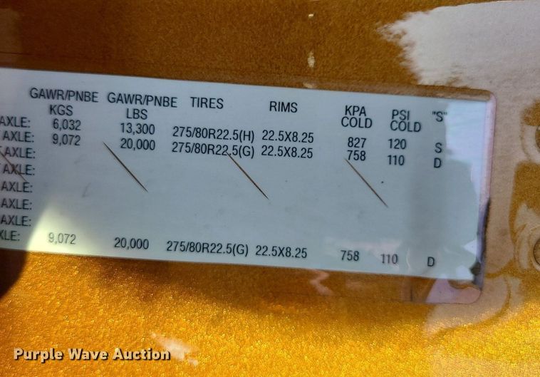 image for item MJ9325 2016 Freightliner Cascadia  semi truck