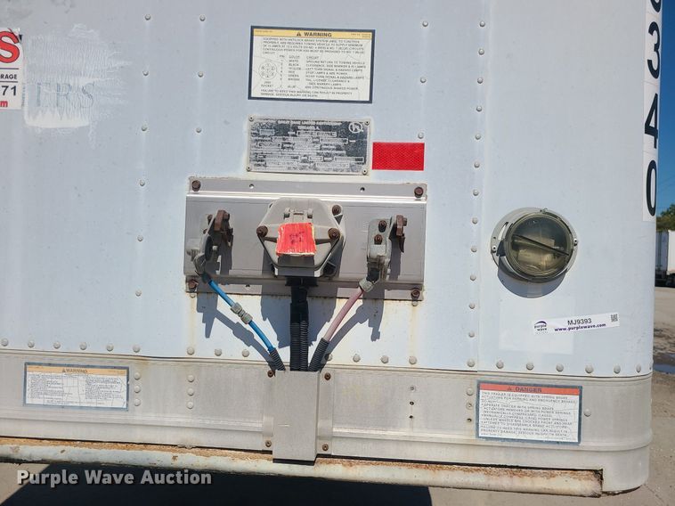 image for item MJ9393 2003 Great Dane 7411TP-SA  dry van trailer