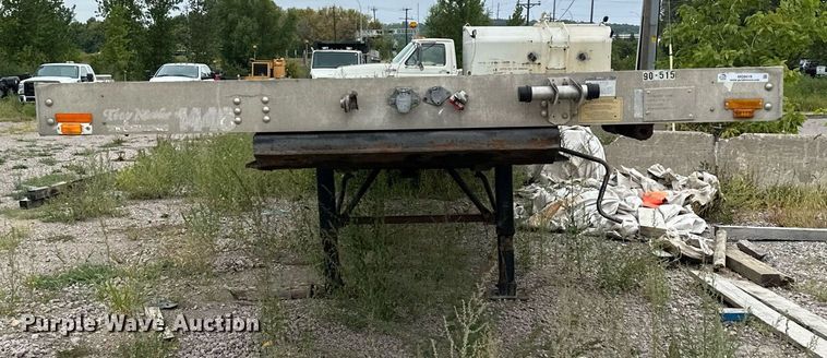 image for item MQ9419 1999 Transcraft eagle 48x96  flatbed trailer