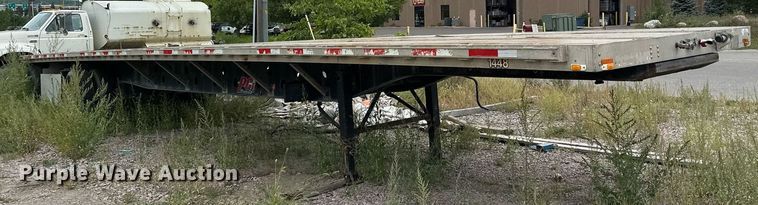 image for item MQ9419 1999 Transcraft eagle 48x96  flatbed trailer