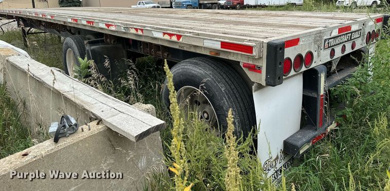 image for item MQ9419 1999 Transcraft eagle 48x96  flatbed trailer