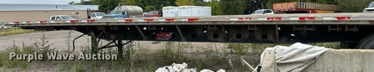 image for item MQ9419 1999 Transcraft eagle 48x96  flatbed trailer