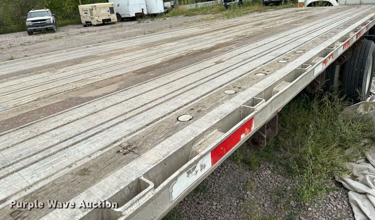 image for item MQ9419 1999 Transcraft eagle 48x96  flatbed trailer