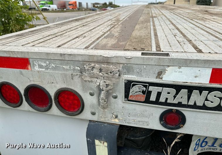 image for item MQ9419 1999 Transcraft eagle 48x96  flatbed trailer