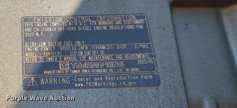 image for item MX9418 2023 CIMC Cool Globe  refrigerated van trailer