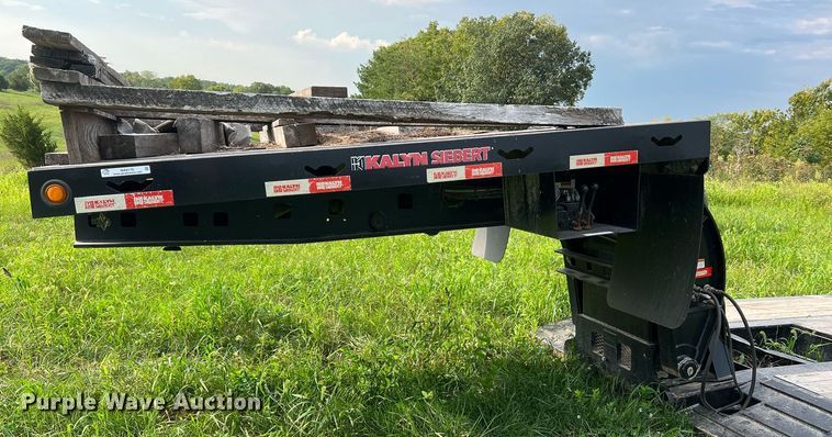 image for item NA9170 2021 Kalyn Siebert HRGN-2-40T  lowboy equipment trailer