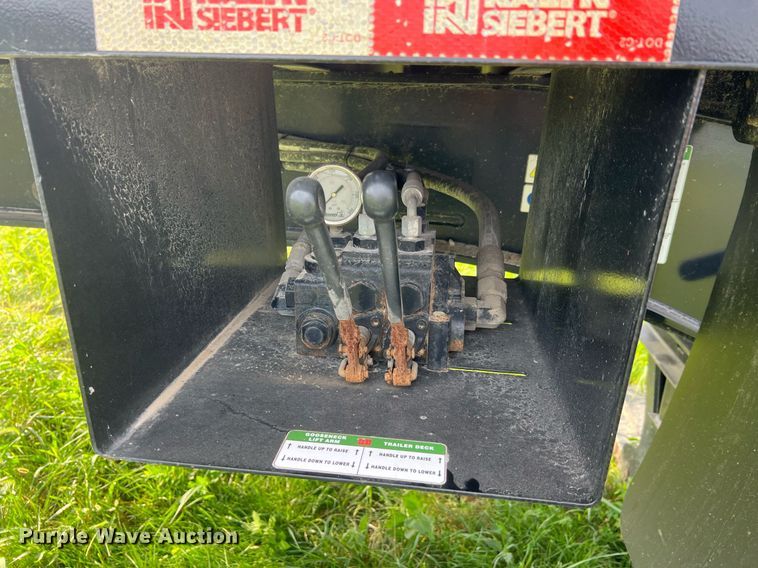 image for item NA9170 2021 Kalyn Siebert HRGN-2-40T  lowboy equipment trailer