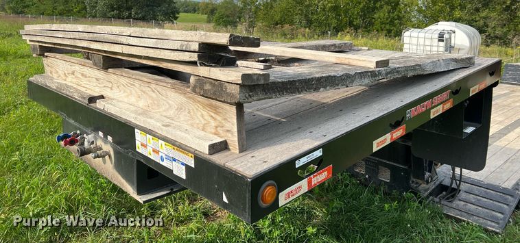 image for item NA9170 2021 Kalyn Siebert HRGN-2-40T  lowboy equipment trailer