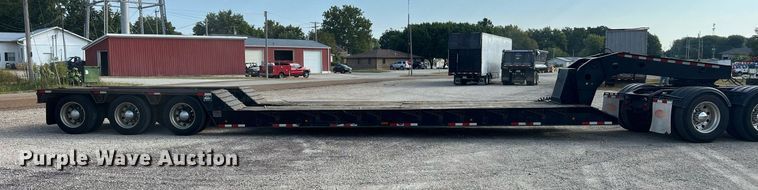 image for item NA9183 1998 Dynaweld  lowboy equipment trailer