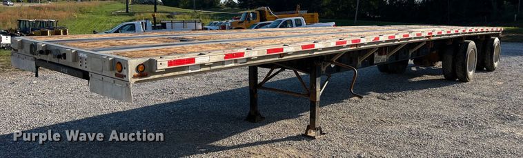 image for item NA9191 1993 Transcraft Eagle W2 45X96  flatbed trailer