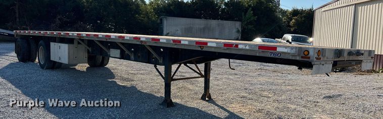 image for item NA9191 1993 Transcraft Eagle W2 45X96  flatbed trailer