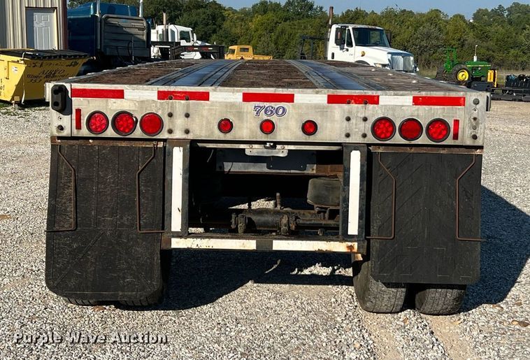 image for item NA9191 1993 Transcraft Eagle W2 45X96  flatbed trailer