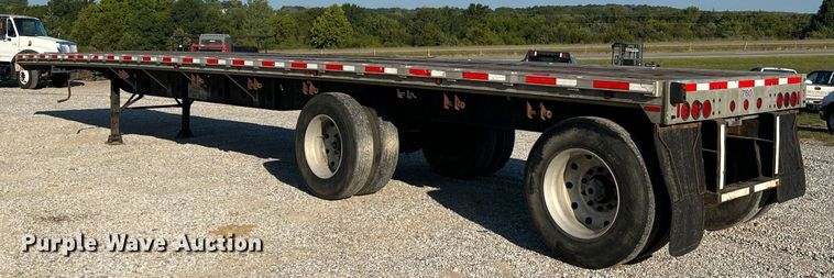image for item NA9191 1993 Transcraft Eagle W2 45X96  flatbed trailer