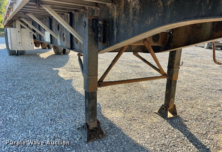 image for item NA9191 1993 Transcraft Eagle W2 45X96  flatbed trailer